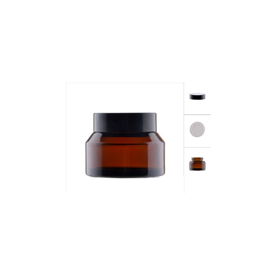 30 ml stiklo indelis  su tarpine