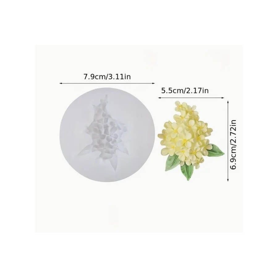 Silikoninė  muilo forma GĖLĖ 2644-1