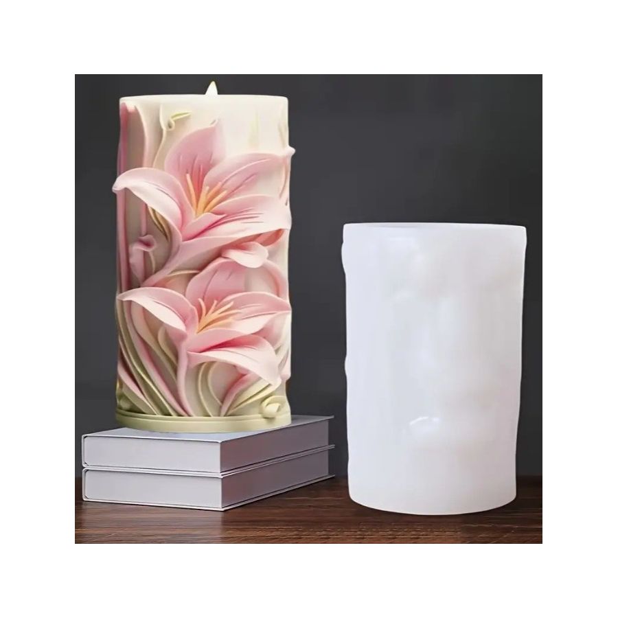 Silikoninė  žvakių forma LILIJA 2672