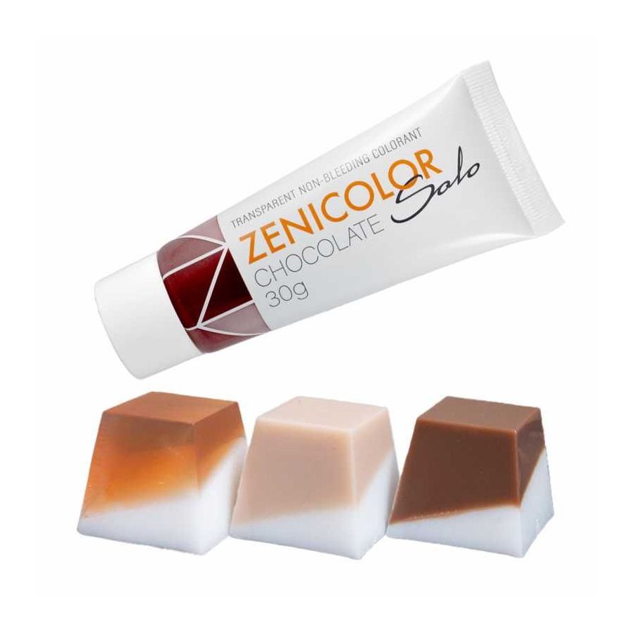 Nemigruojantys Chocolate spalvos muilo dažai 30g muilo bazei