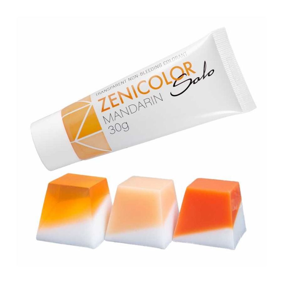 Nemigruojantys Mandarin spalvos muilo dažai 30g muilo bazei