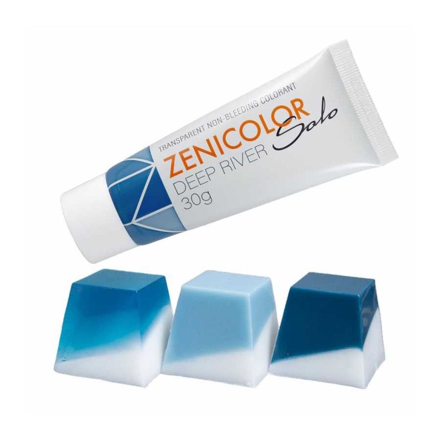 Nemigruojantys Deep river spalvos muilo dažai 30g muilo bazei