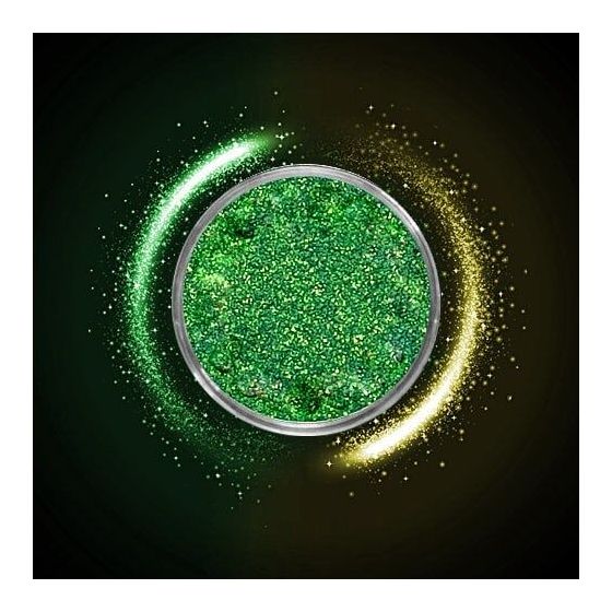 Žalios spalvos blizgučiai 3g