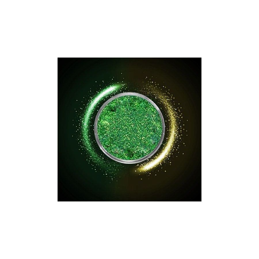 Žalios spalvos blizgučiai 3g