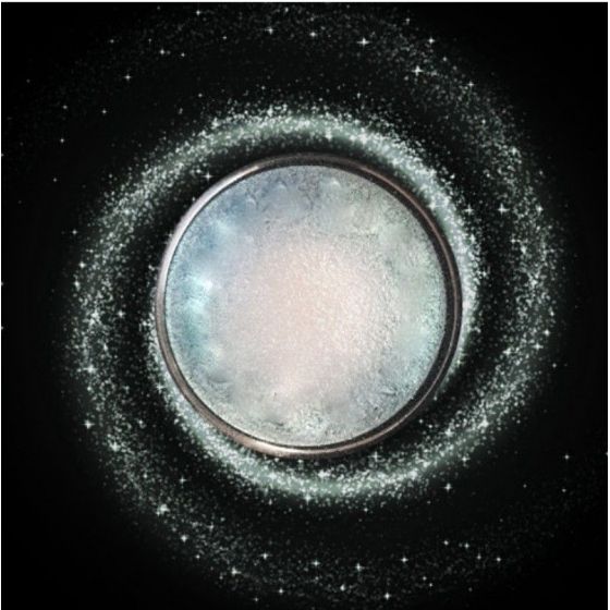 Krištolinės blizgučiai  su žalsvu atspalviu 3g