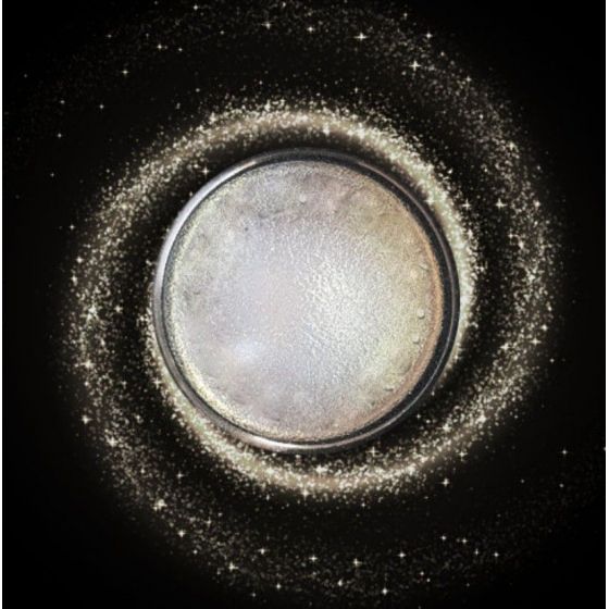 Krištolinės blizgučiai  su auksiniu atspalviu 3g