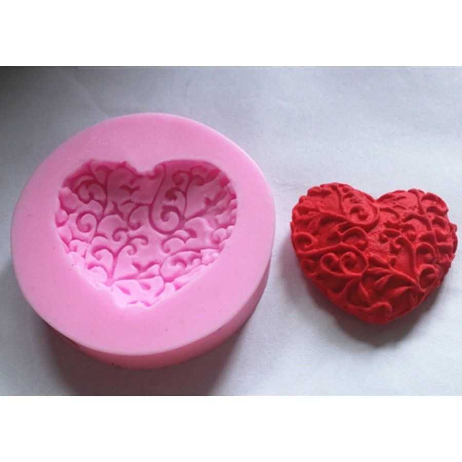 Silikoninė forma - mini širdelė 2010