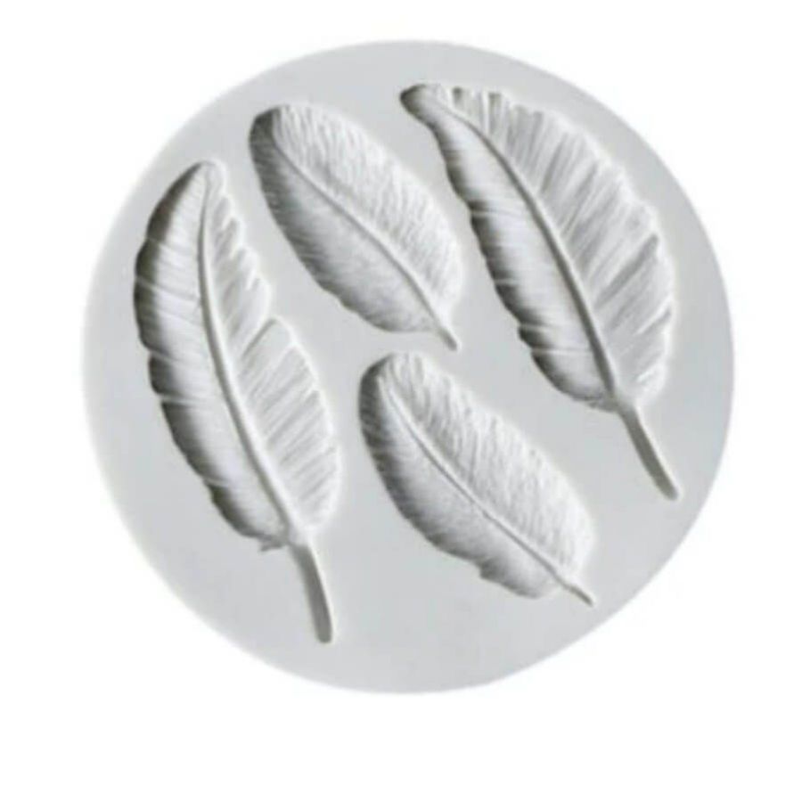 Silikoninė forma - mini plunksnų rinkinys 2060