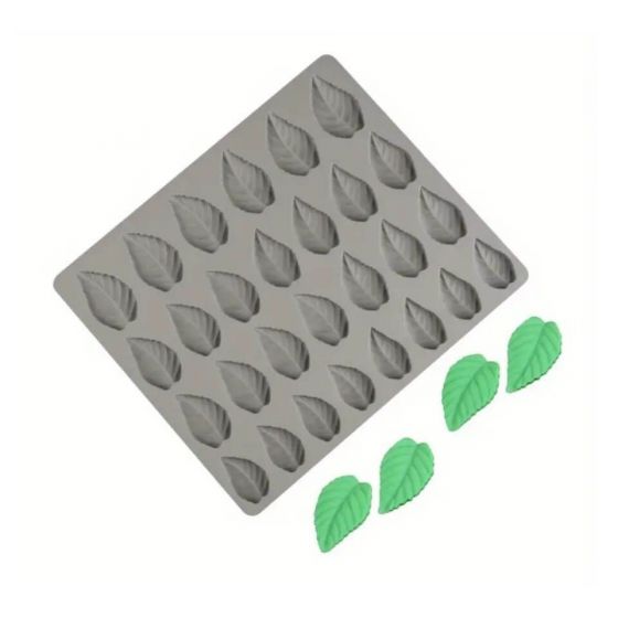 Silikona veidne - mini lapiņas 2536