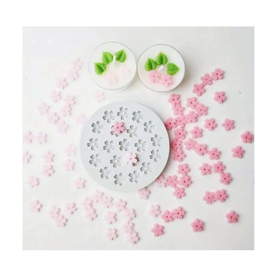Silikoninė forma - mini gėlyčių rinkinys 2581