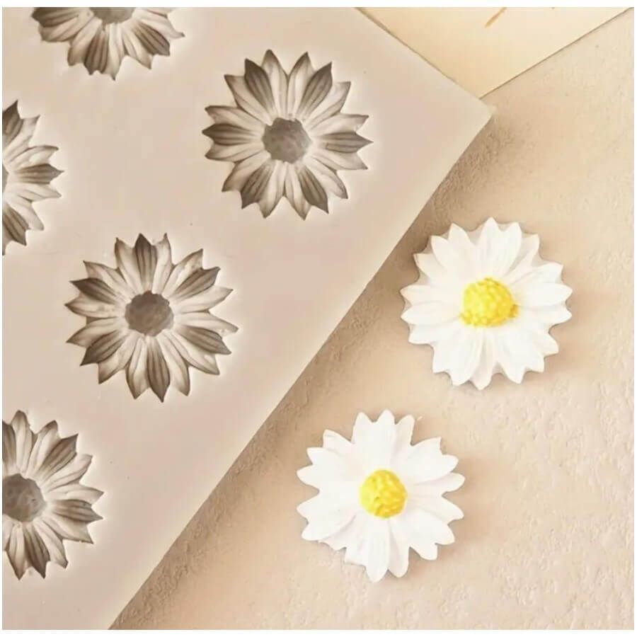 Silikoninė forma - mini gėlyčių rinkinys 2642