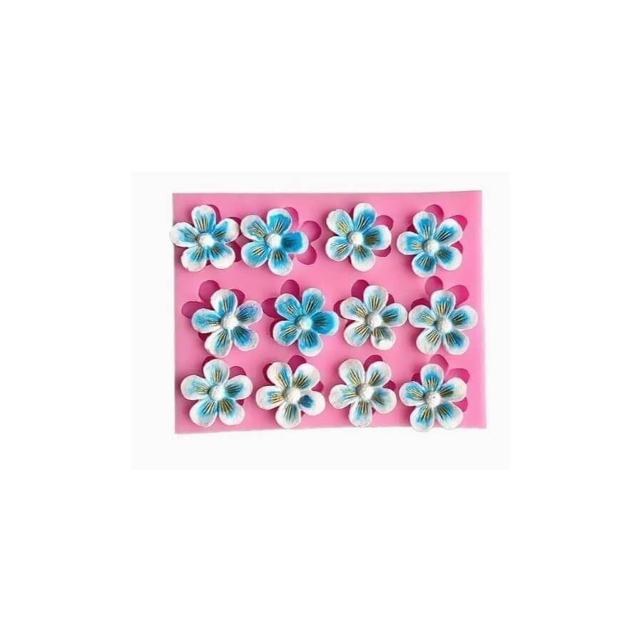 Silikoninė forma - mini gėlyčių rinkinys 2645