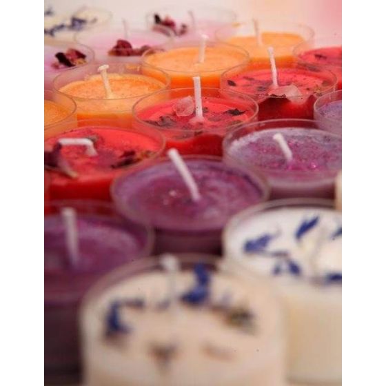 Polikarbonato arbatinis indelis 12g vaško