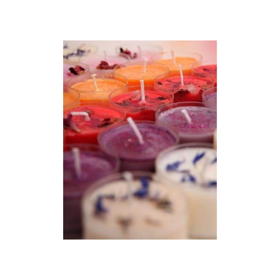 Polikarbonato arbatinis indelis 12g vaško