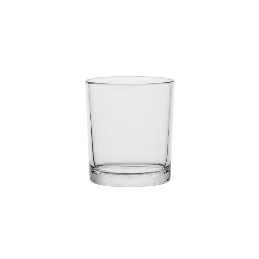 Skaidrus indas 180ml žvakių gamybai