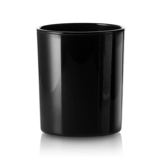 Juodas blizgus indas 205ml žvakių gamybai