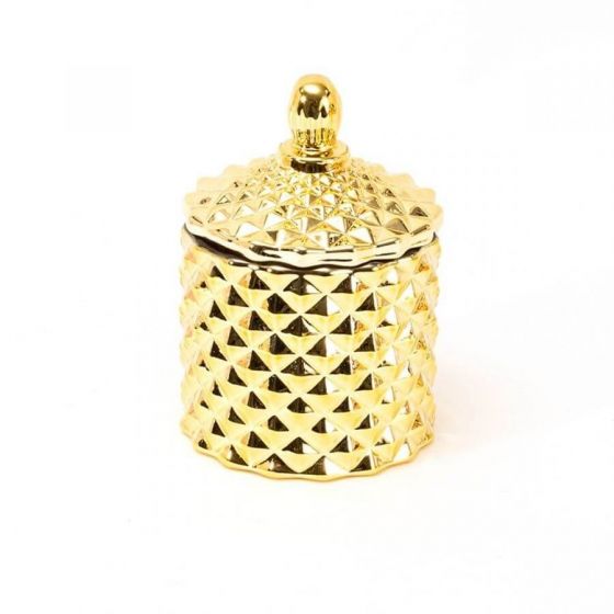 Prabangus auksinis indas 100ml žvakių gamybai