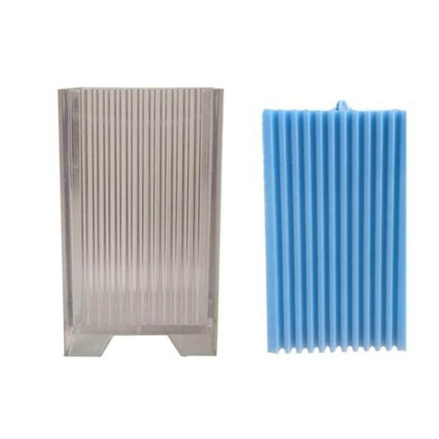 Plastikinė forma pastatomai žvakei 50 x 85mm Nr.6