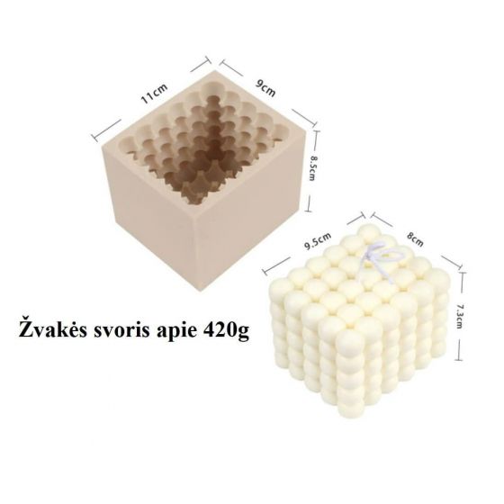 Forma pastatomai žvakei  2054