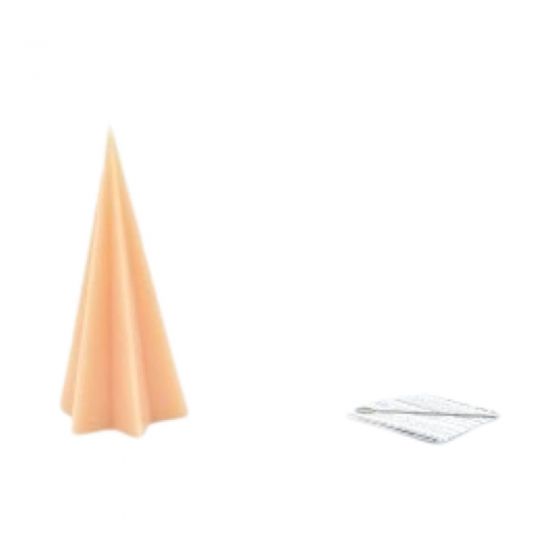 Plastikinė forma pastatomai žvakei Ø 100 x 200mm Nr.10