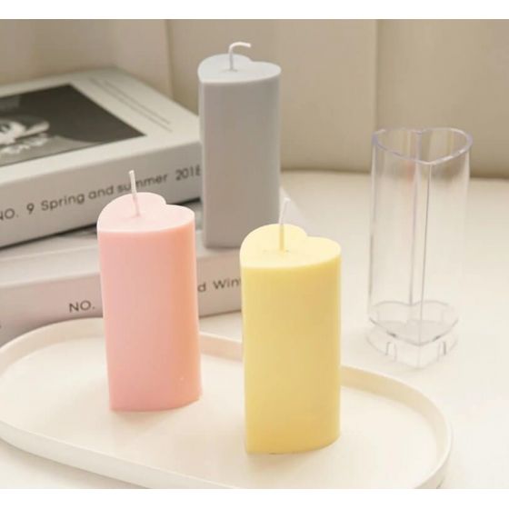 Plastikinė forma pastatomai žvakei Ø 50 x 108mm Nr.13