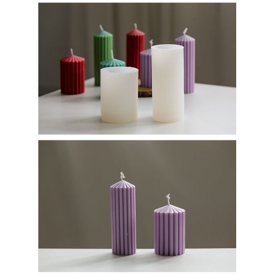 Formų rinkinys  pastatomai žvakei 2246