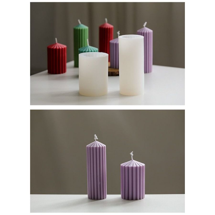 Formų rinkinys  pastatomai žvakei 2246