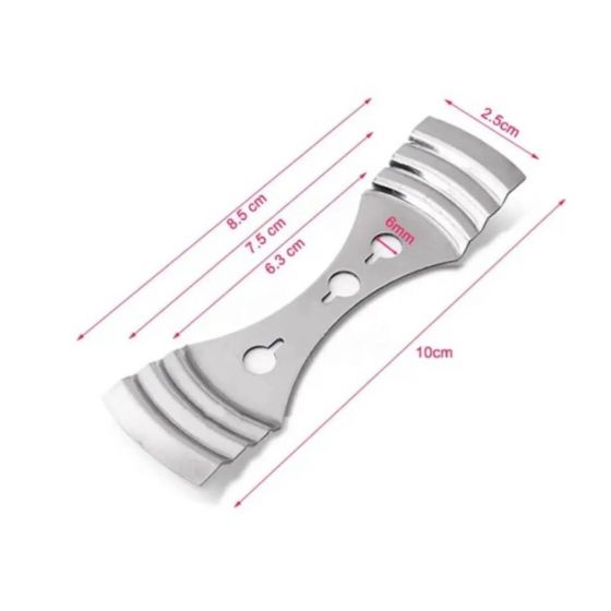 Metāla instruments daktis centrēšanai