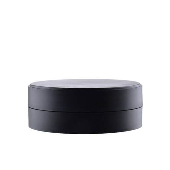 100 ml juodas plastiko indelis