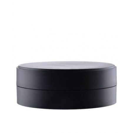 100 ml juodas plastiko indelis