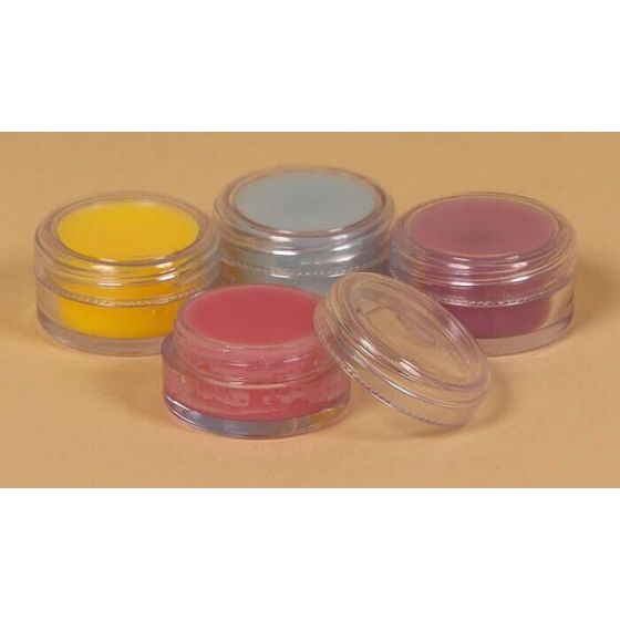 Plastikinis indelis su dangteliu lūpų balzamui 5ml
