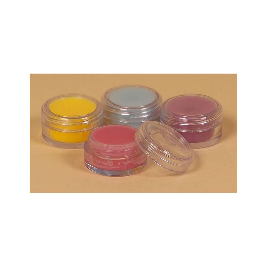Plastikinis indelis su dangteliu lūpų balzamui 5ml