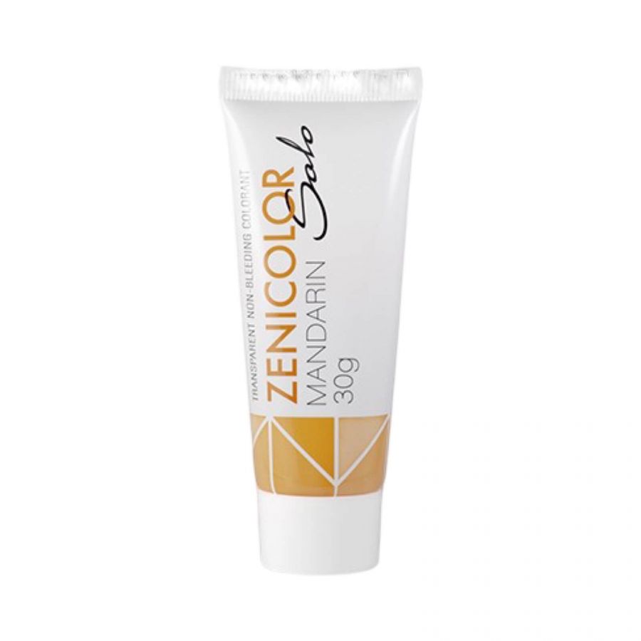 Skaidrūs (NEMIGRUOJANTYS) muilo bazės dažai ZENI COLOR SOLO MANDARIN 30g
