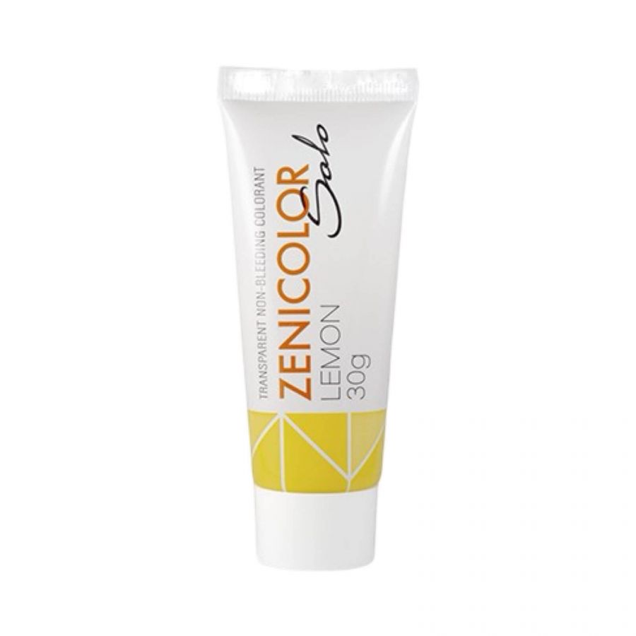 Skaidrūs (NEMIGRUOJANTYS) muilo bazės dažai ZENI COLOR SOLO LEMON 30g