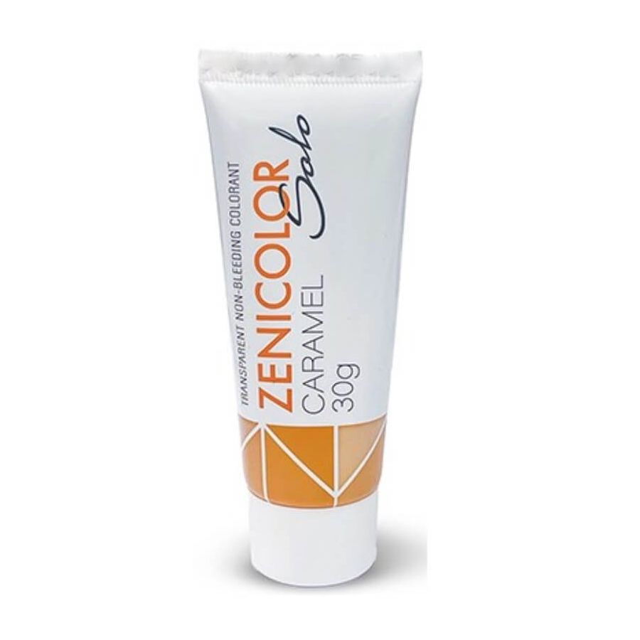 Skaidrūs (NEMIGRUOJANTYS) muilo bazės dažai ZENI COLOR SOLO CARAMEL 30g